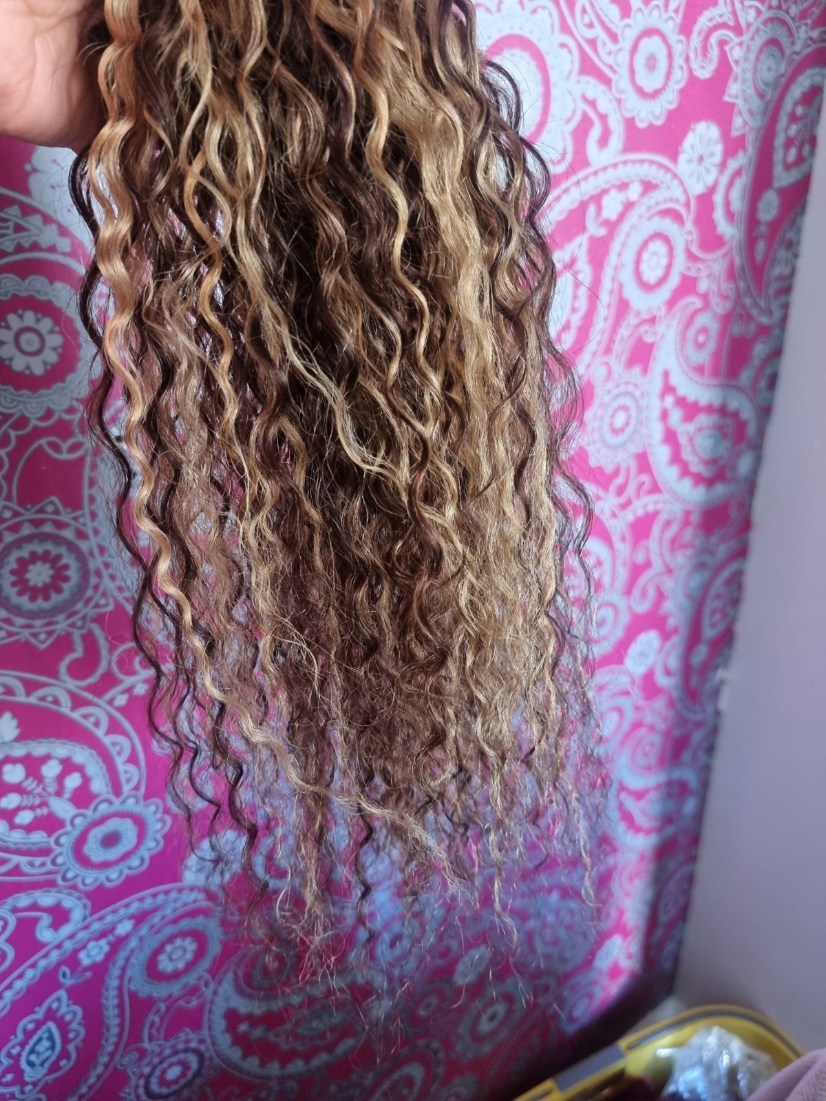 12A P4/27# BALAYAGE PIANO BRAZILIAN HUMAN HAIR WATER WAVES 100g 22INCHES 1BUNDLE