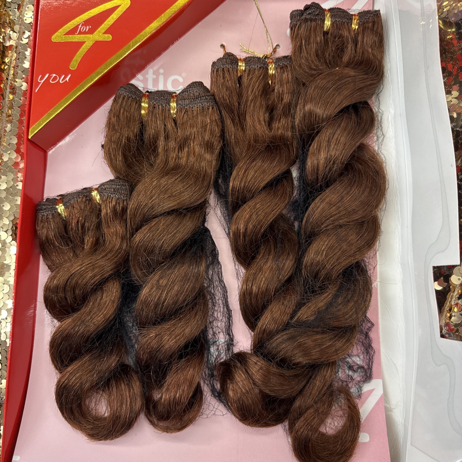 SENSUAL COLLECTION FANTASTIC 4 French Twist 8”10”12”14” #33