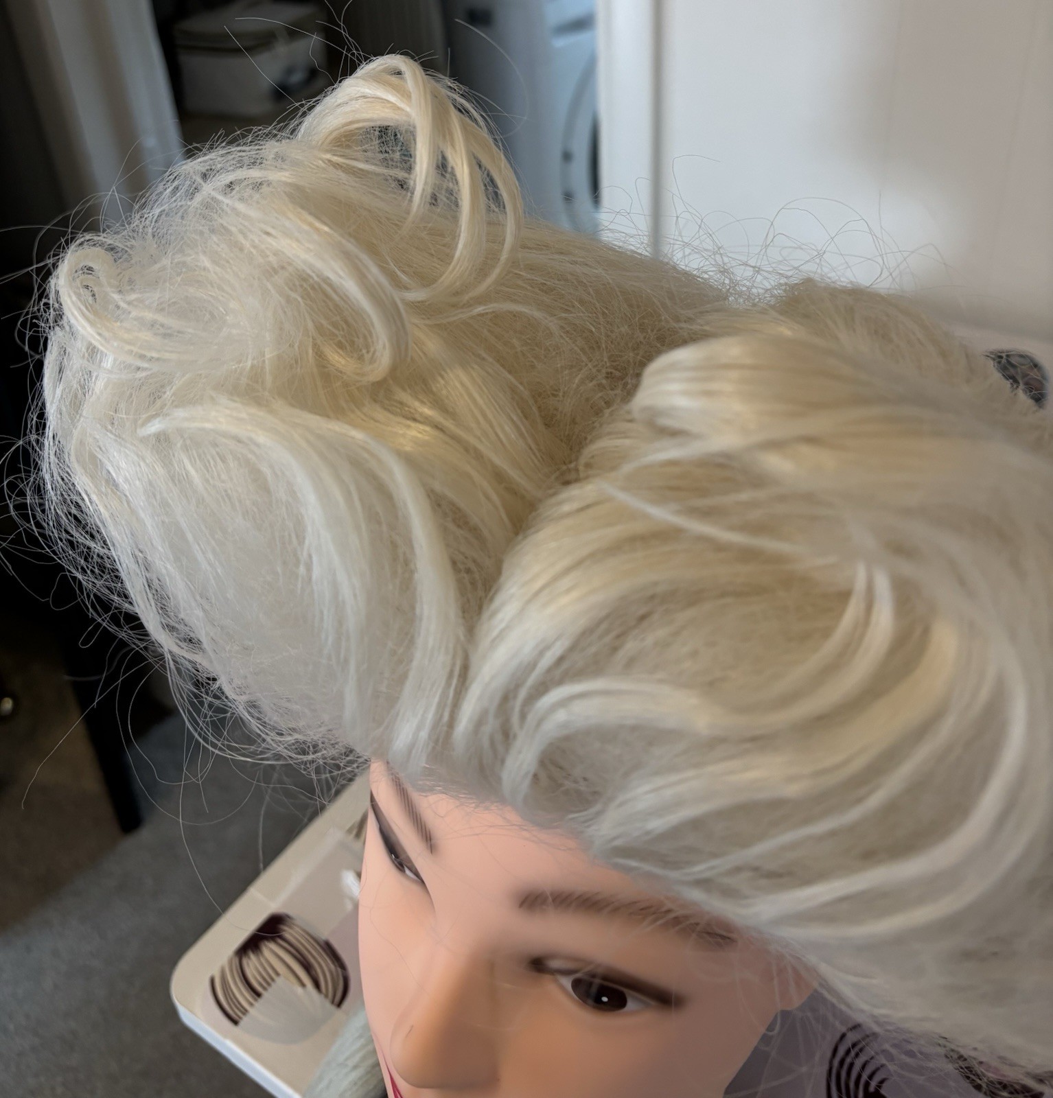 Marie Antoinette Wig Adult Fever Wigs with 2 Beige Wig Caps 1 Size