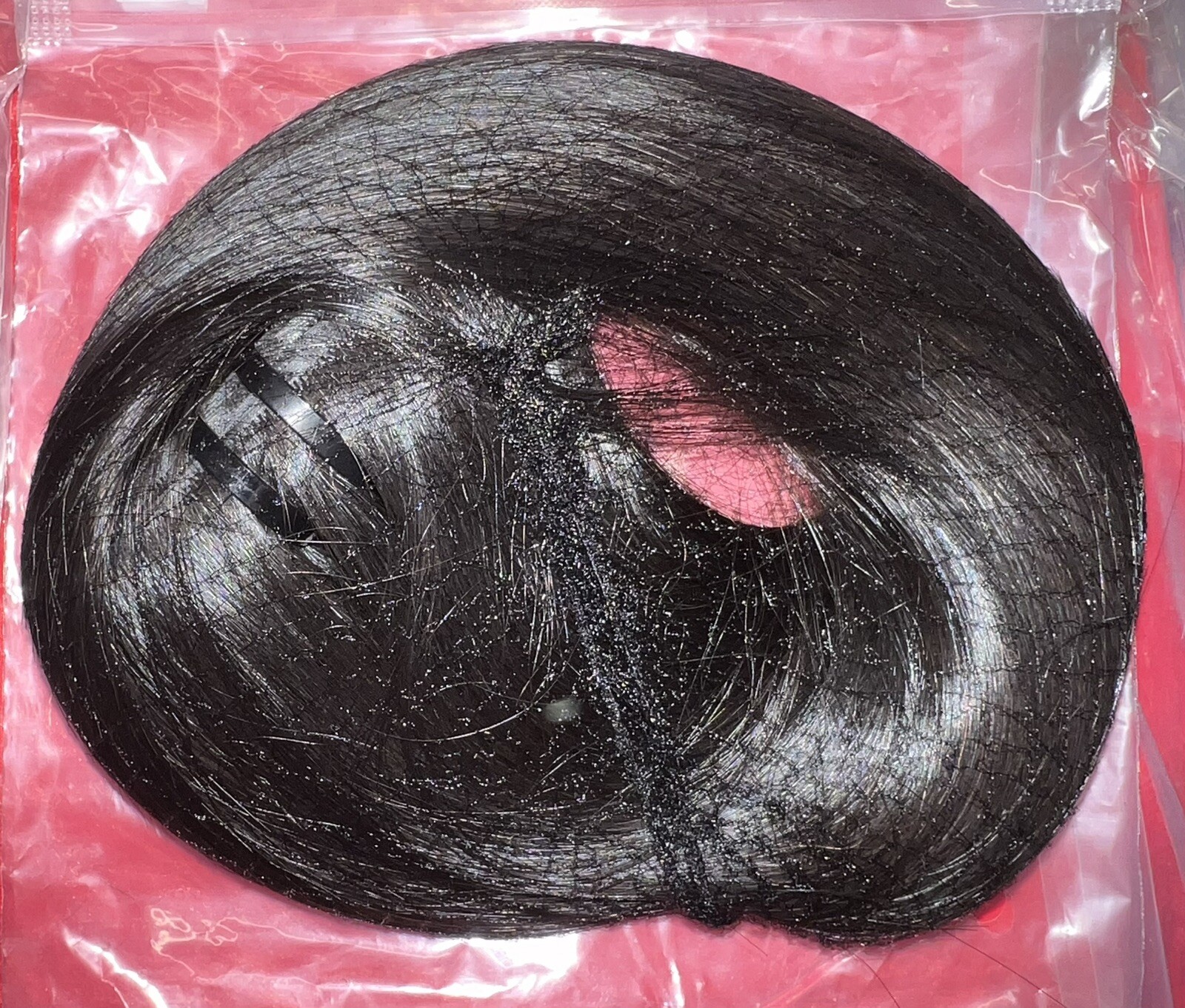 LUVME Invisible Clip in Hair Extensions,16 Inch 2 Pack 220g 14pcs