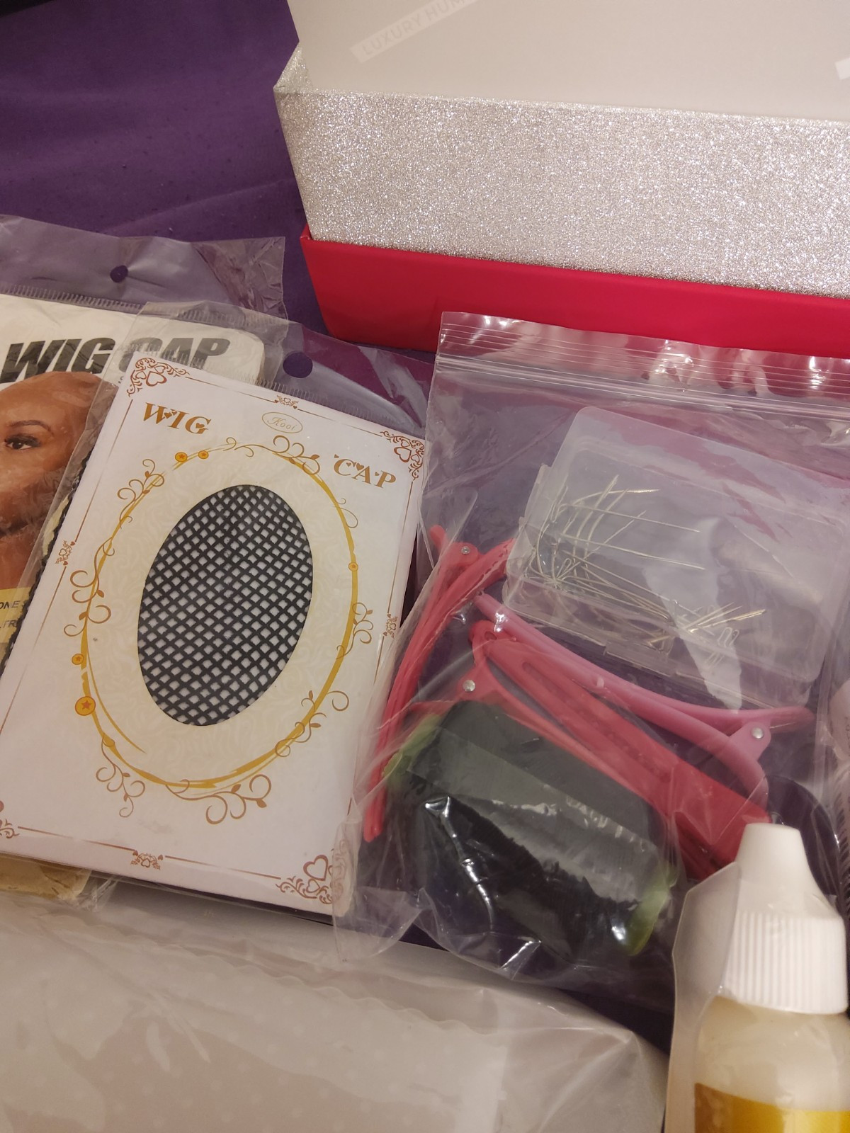 ISee M-Cap Wear Go 9×6 Silky Straight Glueless Wig 20 Inches W/accessories
