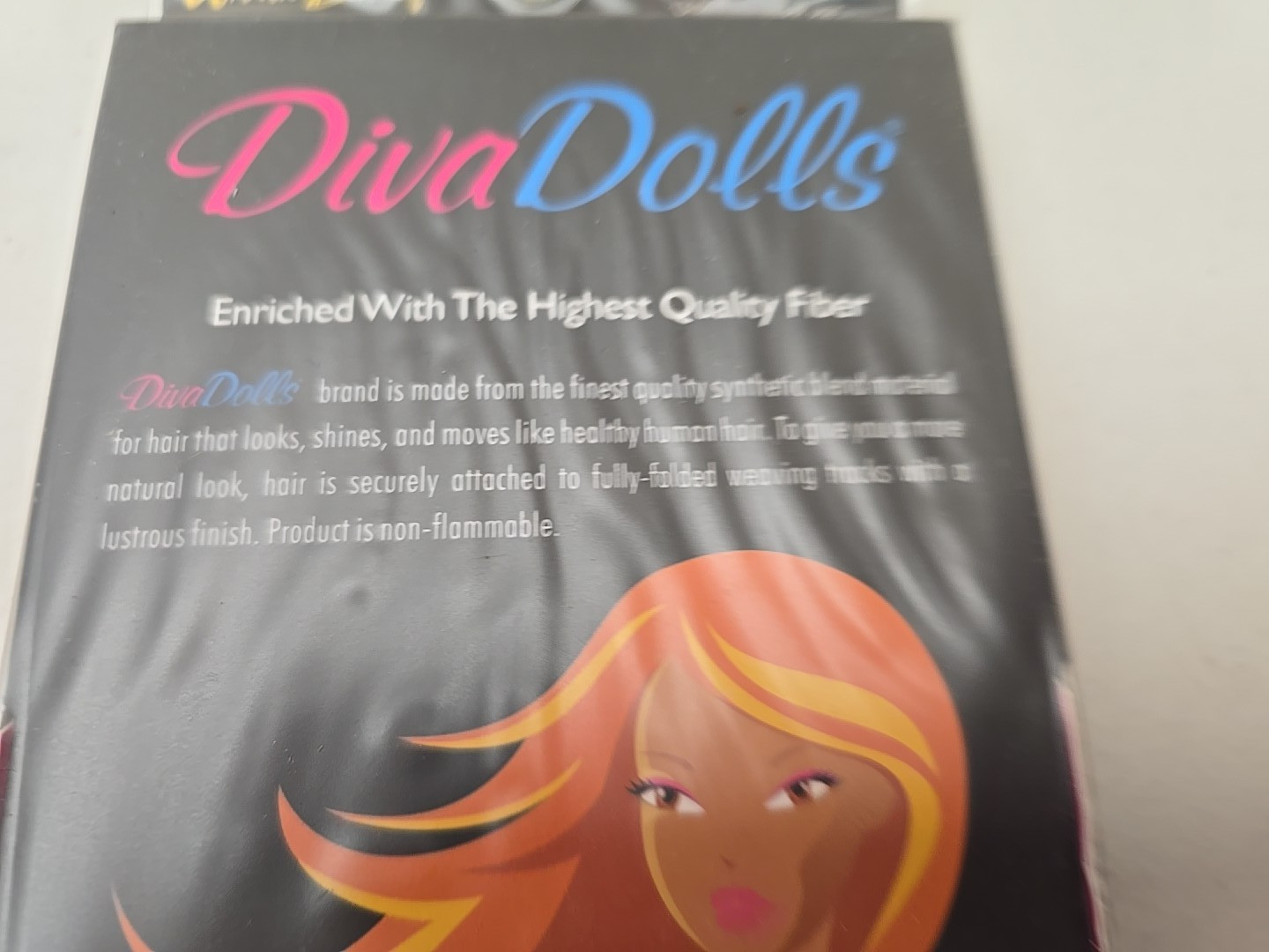 Diva Dolls Synthetic Weave Purple Rianna #P30/144