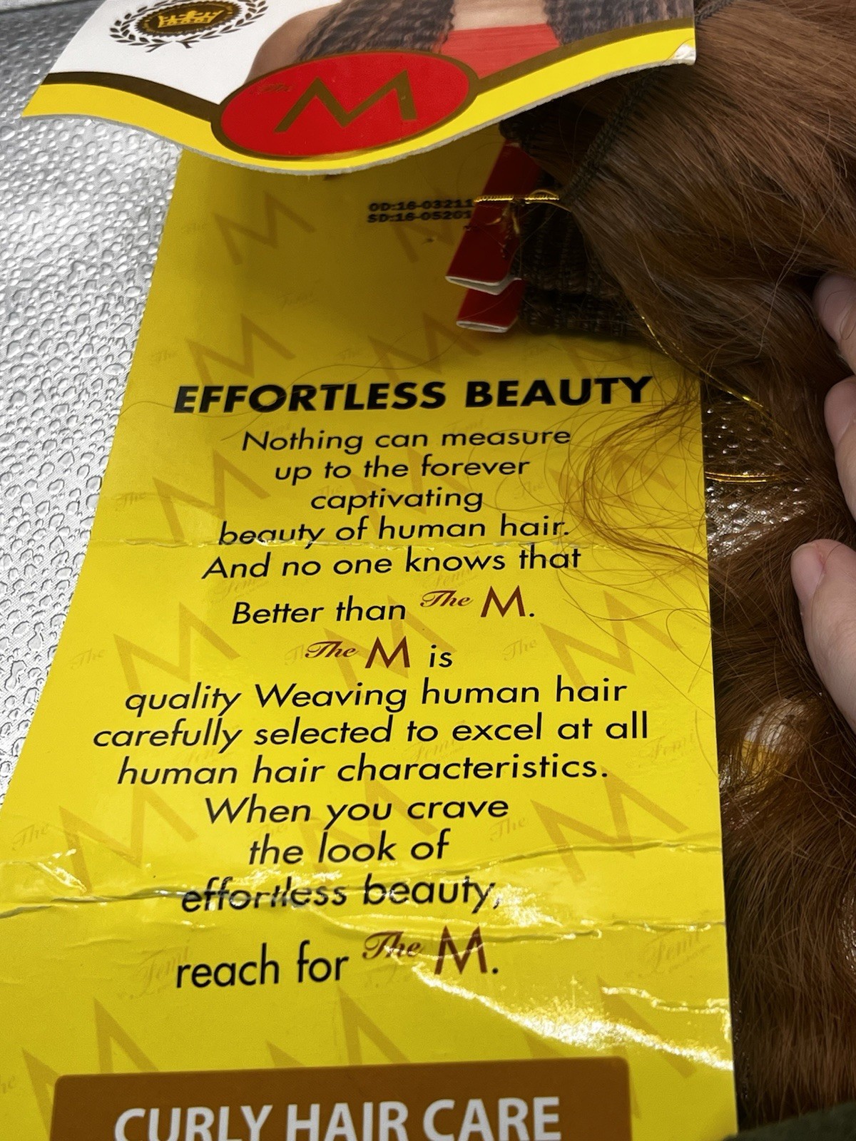The M Femi 16” S/French WVG color 30 100% human hair quality