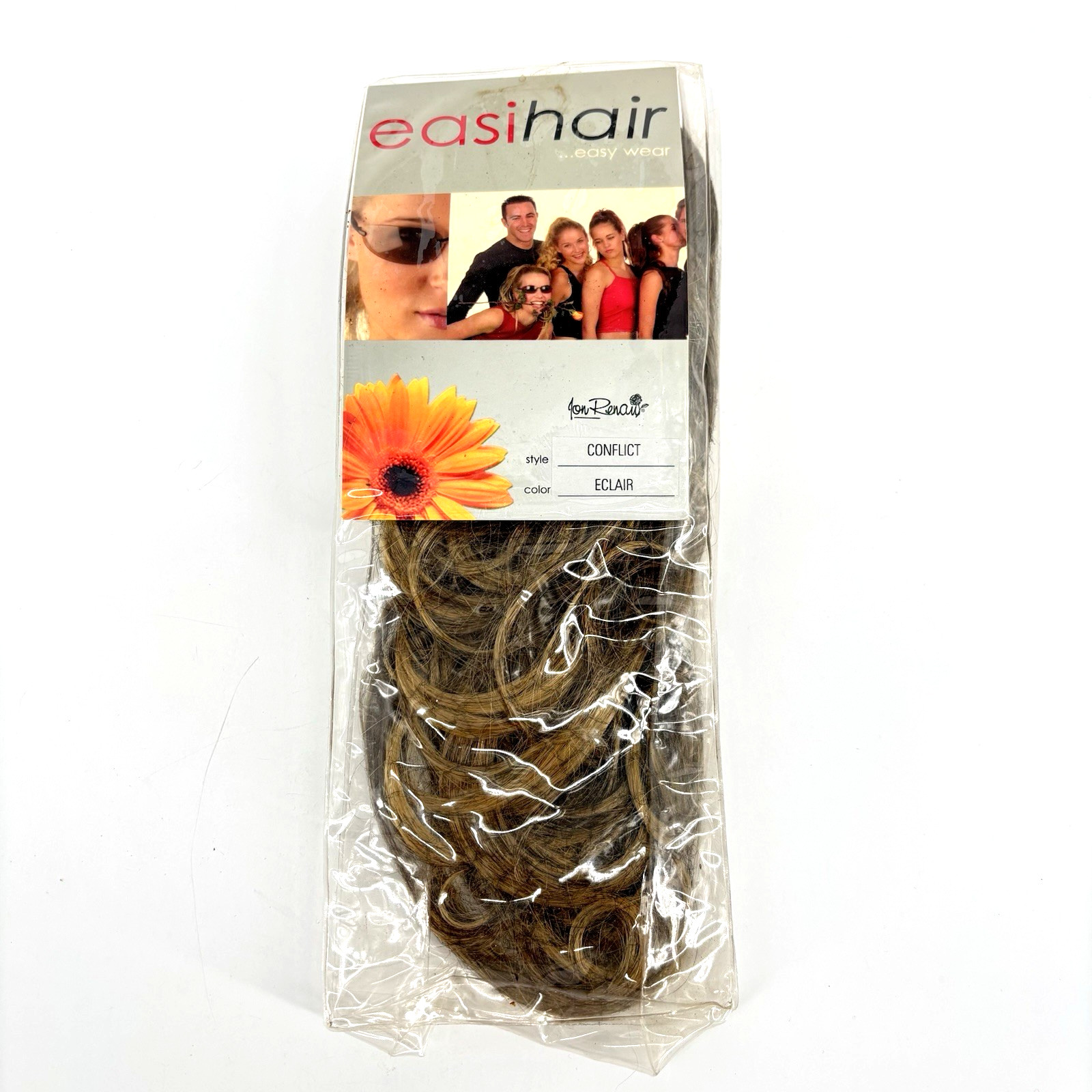 EASI HAIR Jon Renau Vintage Hairpiece (Style: Conflict /Color: Eclair) NIP NEW
