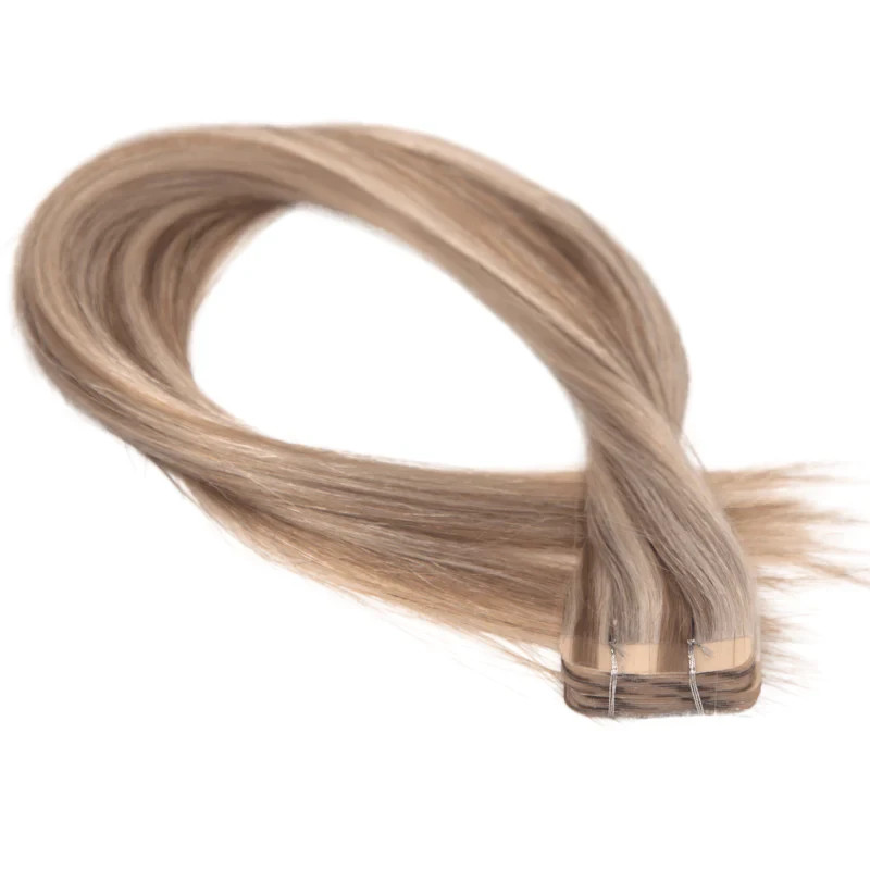 Black Diamond 20 PCS Straight Tape-Ins Human Hair Extension 18″~20″