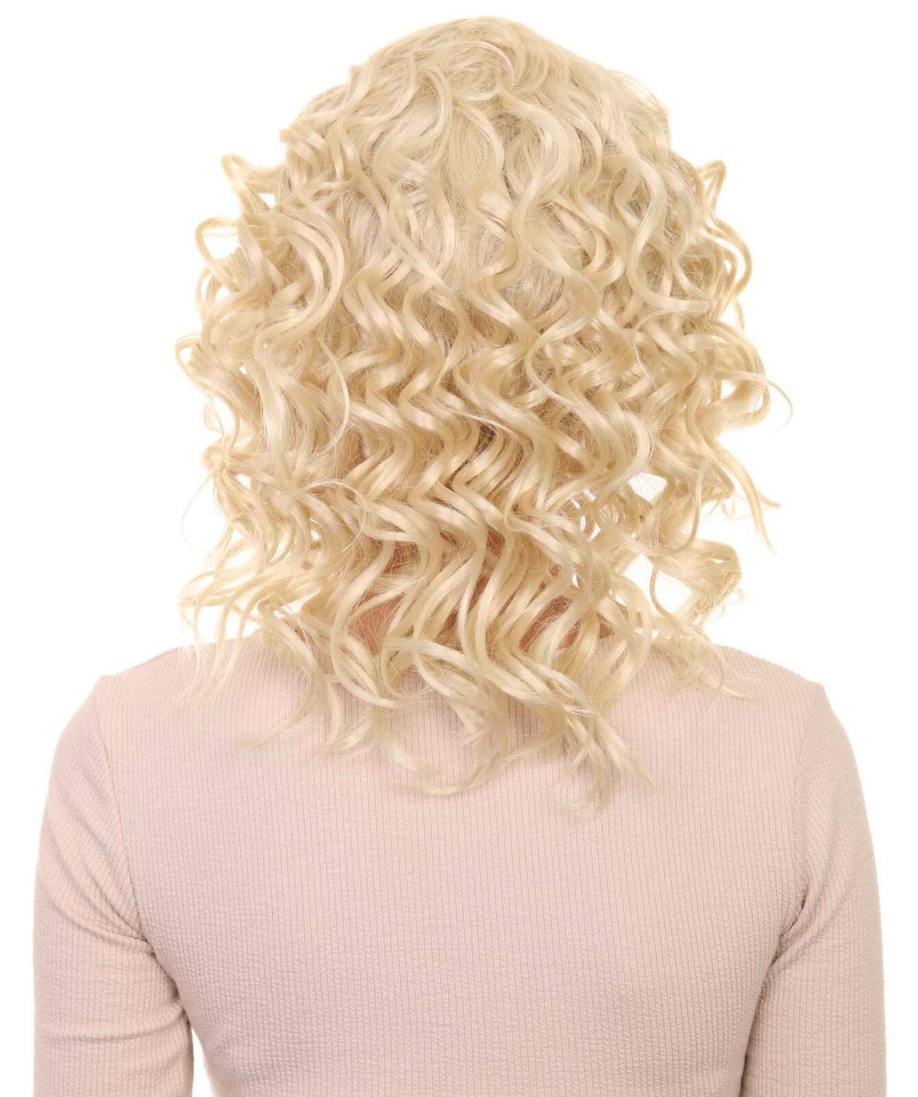 The Bad Girl Curly Blonde Womens Wig | Sexy Cosplay Party Halloween Wig HW-2210A