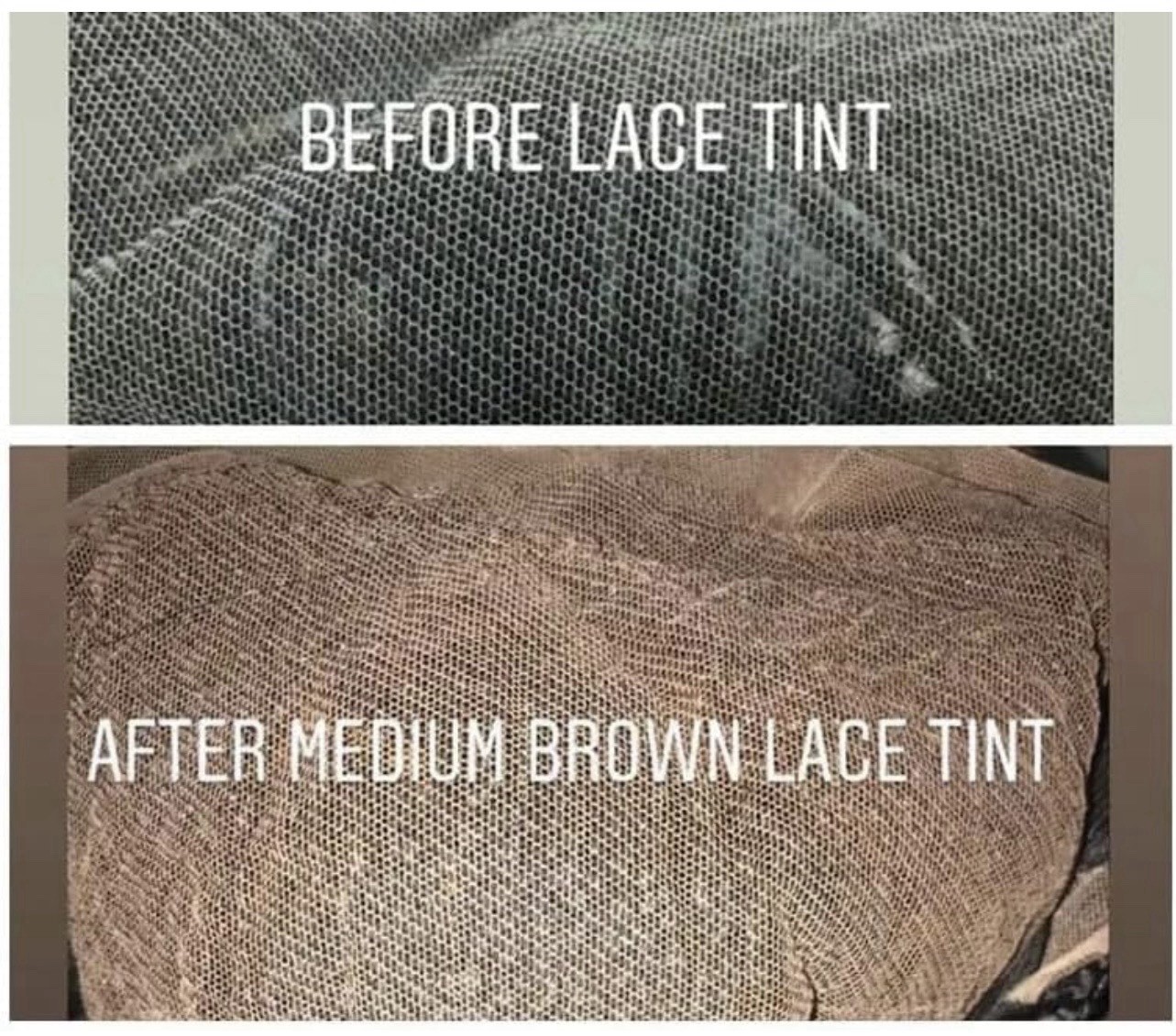 Lace Tint Mousse Waterproof, Medium Brown, 3.4 fl oz (100 mL)