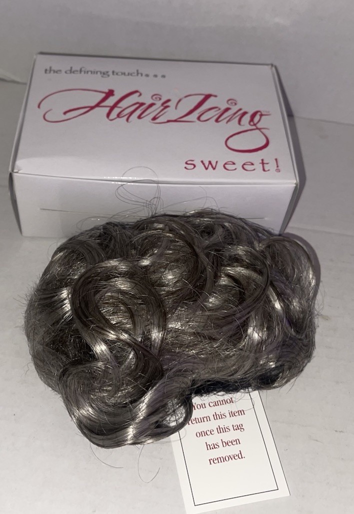 New TWC The Wig Authority Hair Enhancer Gray Wiglet Style BELLA Color Gray K569
