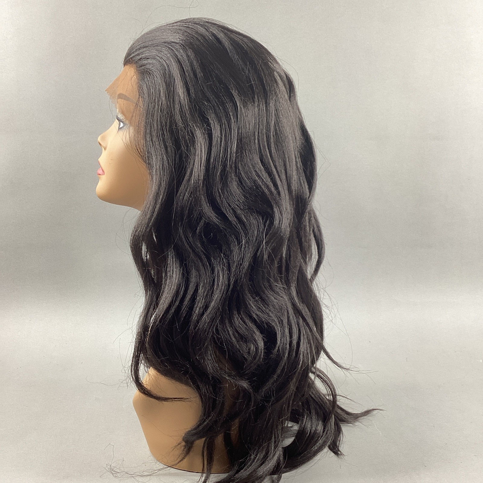 MLF52 Magic Lace Frontal Wig #2 Darkest Brown Lace Front Synthetic Wavy Wig