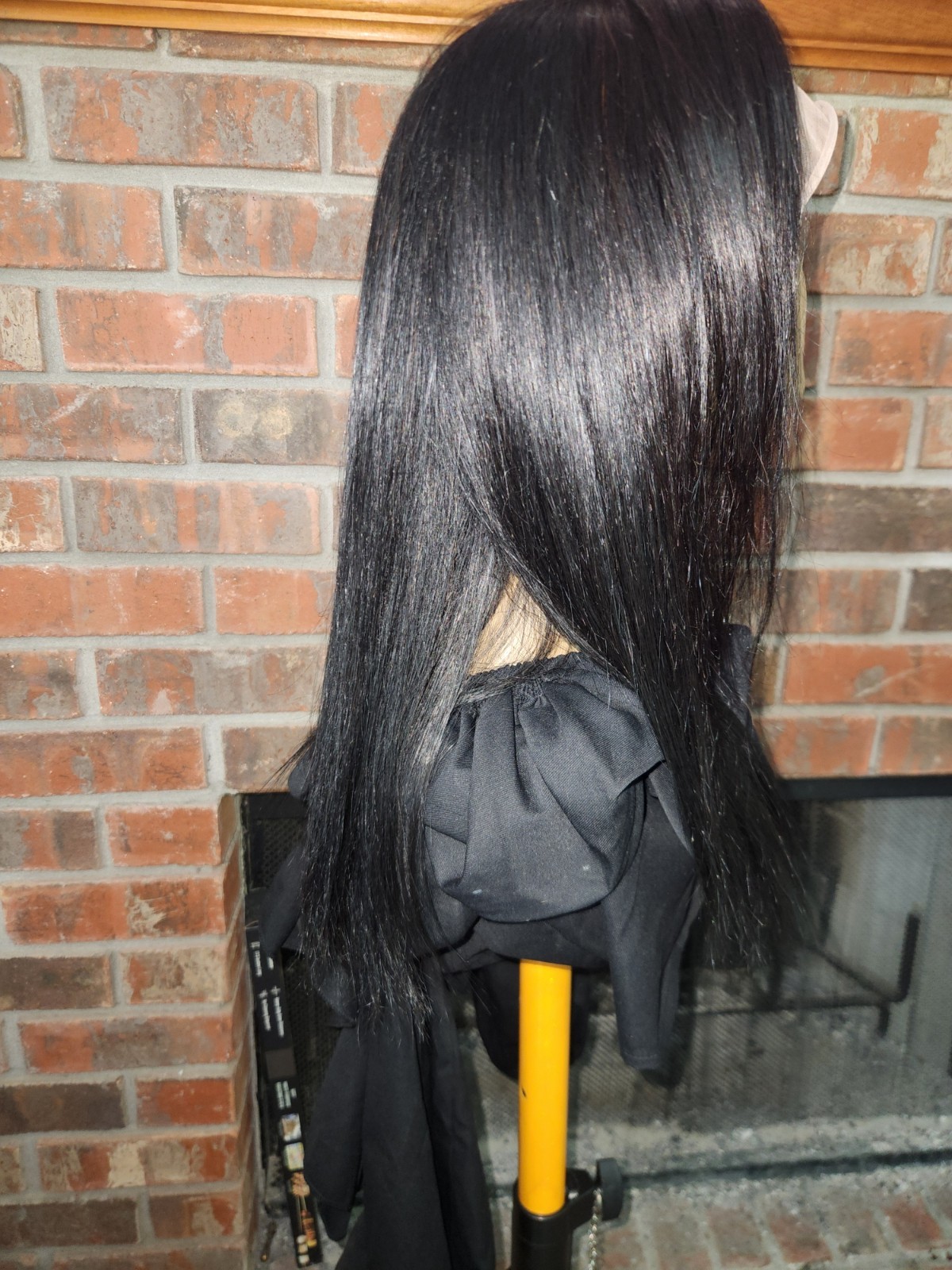 Pre-everything HUMAN BLEND Lace Front Wig Straight Women