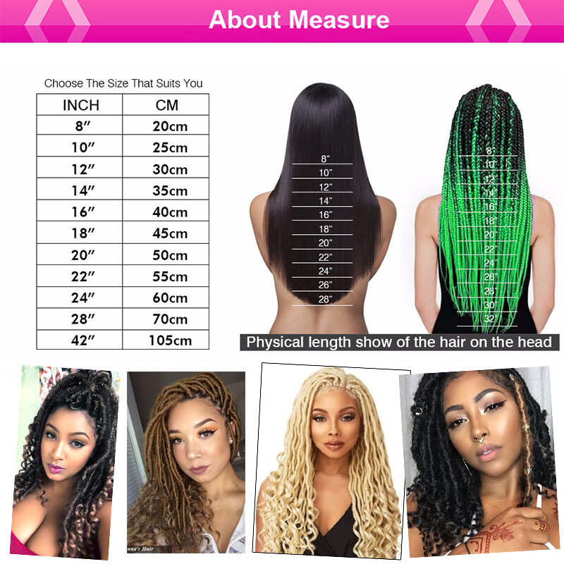 Crochet Goddess Faux Locs Dreadlock Afro Braids Hair Extension Curly Ends Ombre