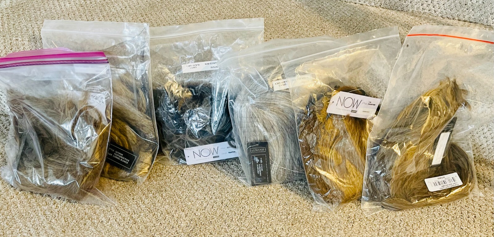 Wigs NOW / WOW / Luxhair / Lux Hair — MANY COLORS/STYLES AVAILABLE