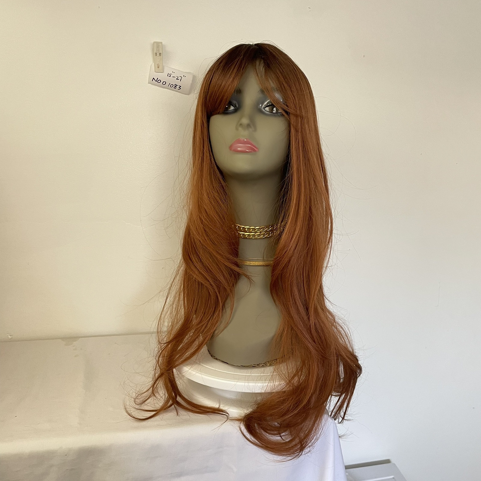 WIG. NO01083 (15-27 inch)adjustable elastic band.