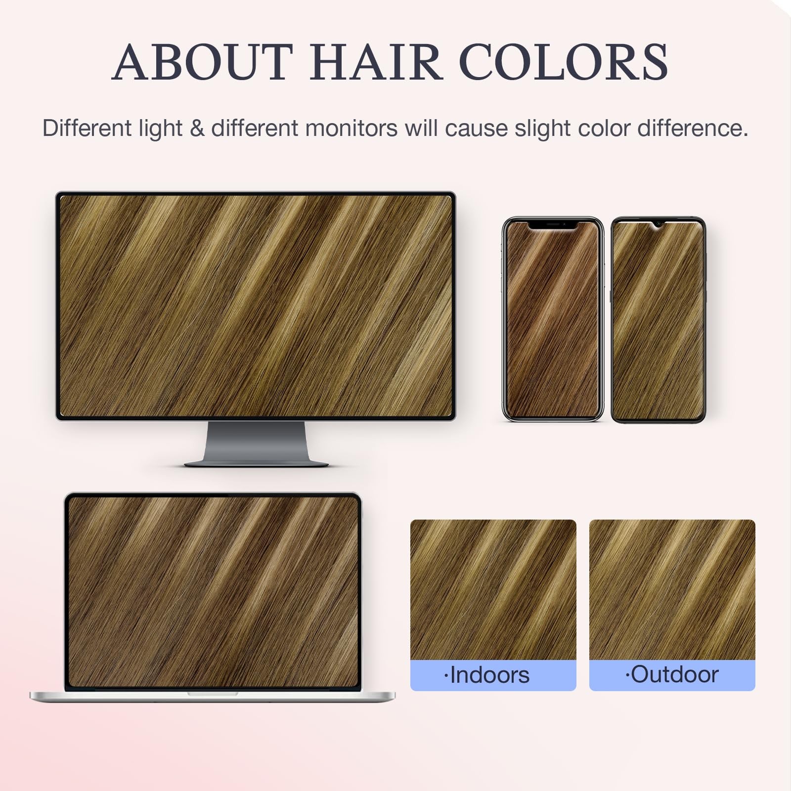 Doores Invisible Clip In Hair Extensions 14 Inch 110G 7Pcs Real Human Hair