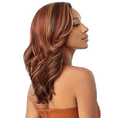 Natural flip-out style Lace front wig – AMANDA