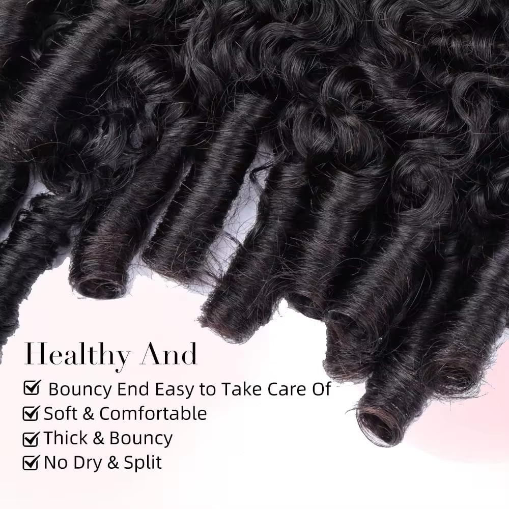Burmese Curly Hair Bundles 26-30 Inch Unprocessed Virgin Hair Weave 3 Pack #1B