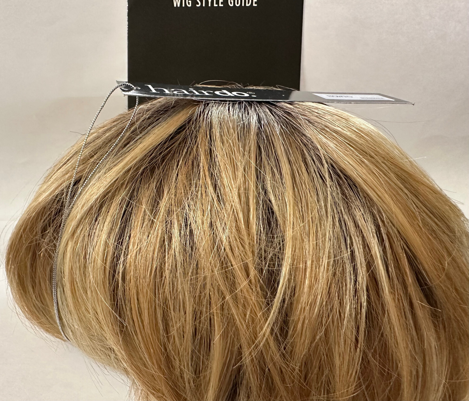 Hairdo Wispy Bang Pixie Cut Wig – Light Golden Blonde