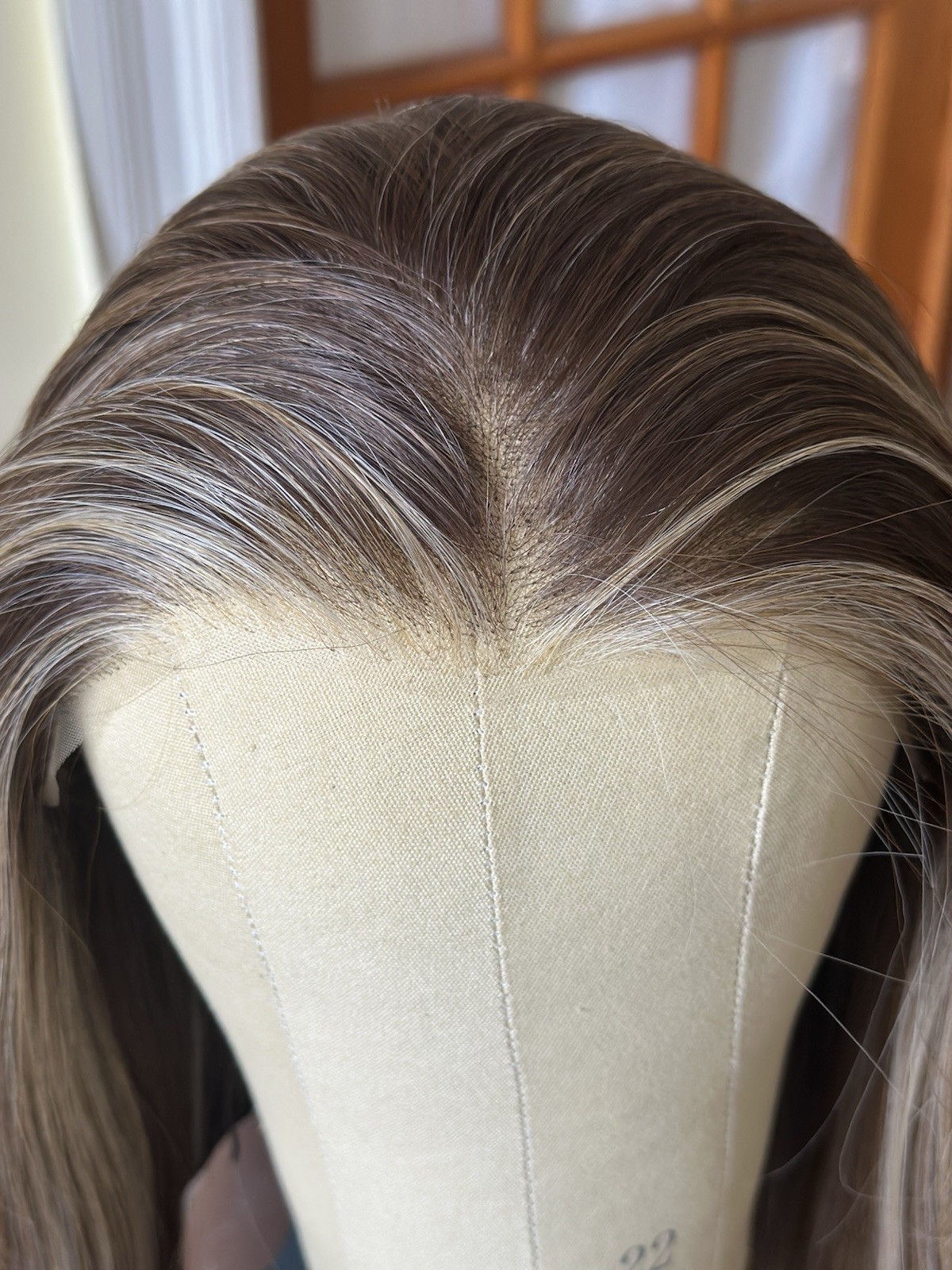 Jbextensions KEL PRO Hazelnut Blonde Highlight Shade 13×6 Snowflake 22 inches