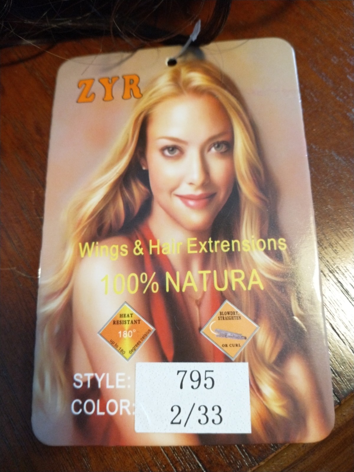 Women’s Brunette Curly Wig With Tag~New~Net~Care Instructions~Adjustable Fit~EXC