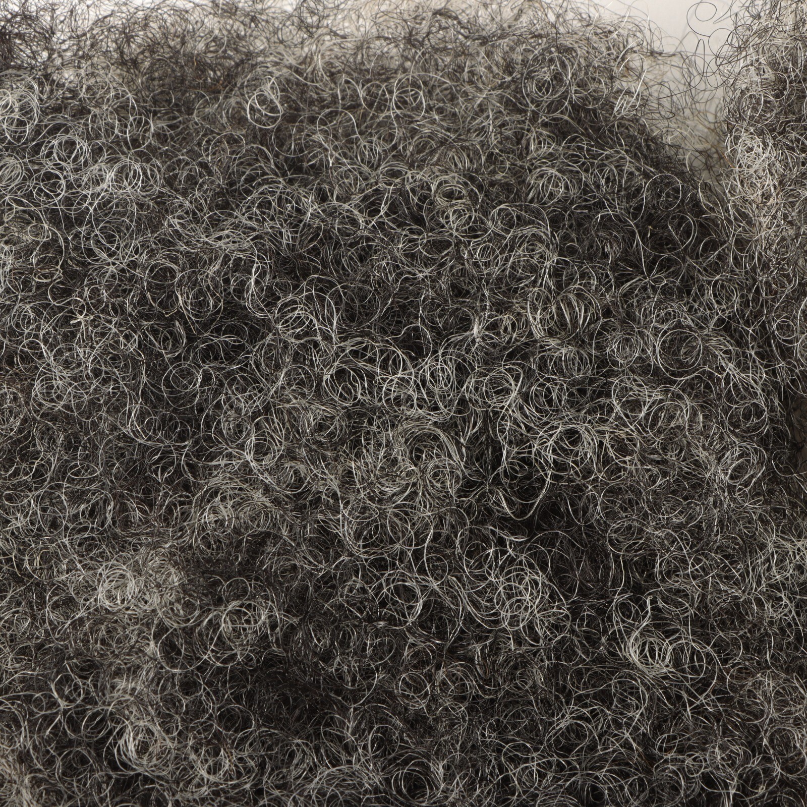 Human Hair Kinky Curly Afro Bulk For Dreadlock Extensions Salt And Pepper