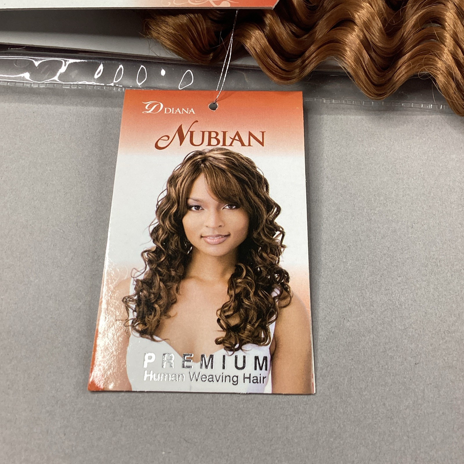8” Deep Weave 2Pcs #30 Honey Brown Nubian Synthetic Blend Mixed Hair Extensions