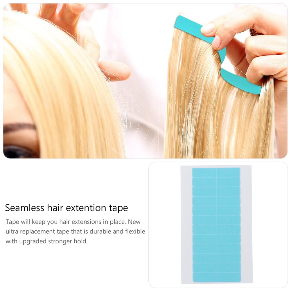 36pcs double sided extension tapes hair replacement tabs tape in hair extensions