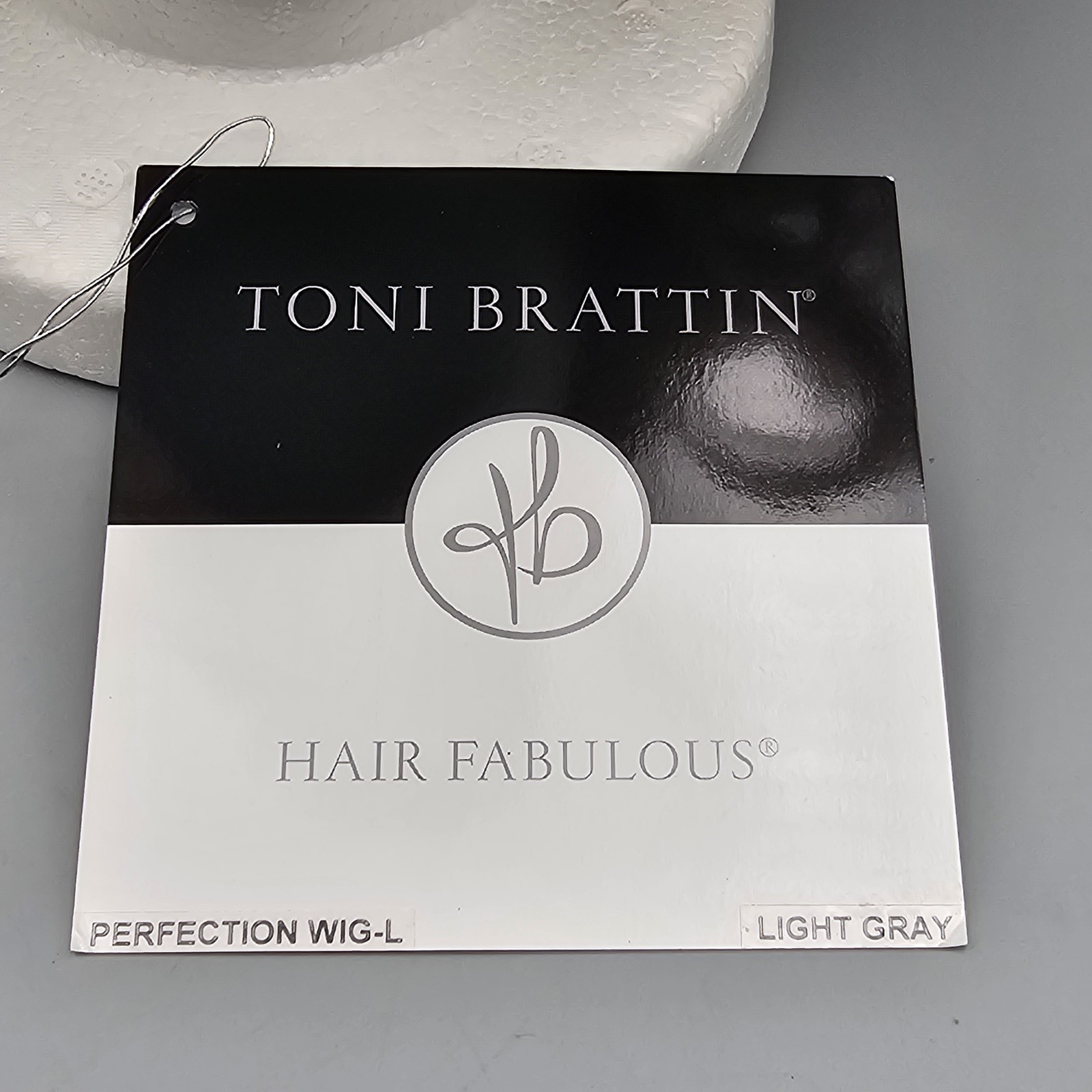 Toni Brattin Wig Light Gray 330 Perfection Wig L New See Details