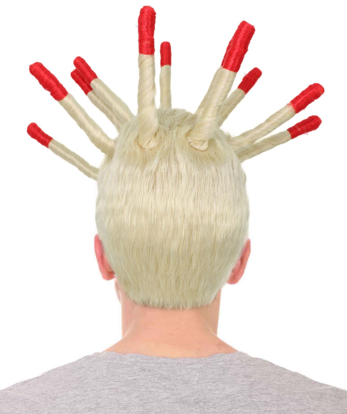 Adult Men’s TikTok Viral Twin Brothers Spiky Dreadlocks Wig, HM-1493