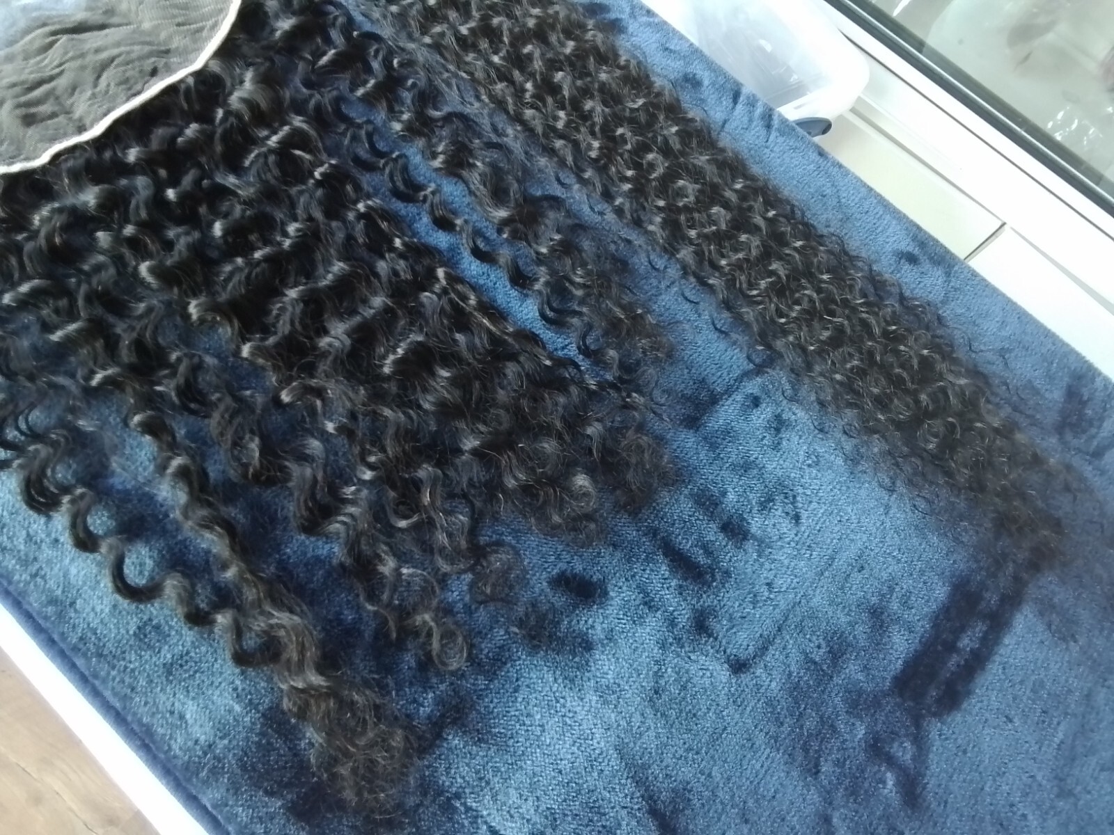 12A BRAZILIAN RAW VIRGIN HUMAN HAIR WATER WAVE BUNDLES 32+24INCH 13X4 HD FRONTAL