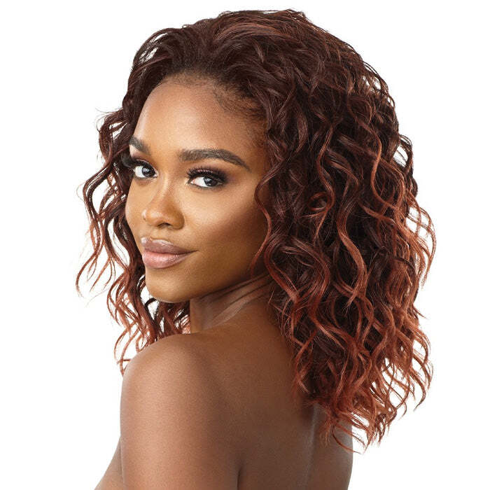 Outre Quick Weave Wet & Wavy Style Synthetic Half Wig – LOOSE CURL 18