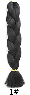 JUMBO Braiding Hair 60cm Hair Extensions Synthetic Fiber Crochet Braid AD