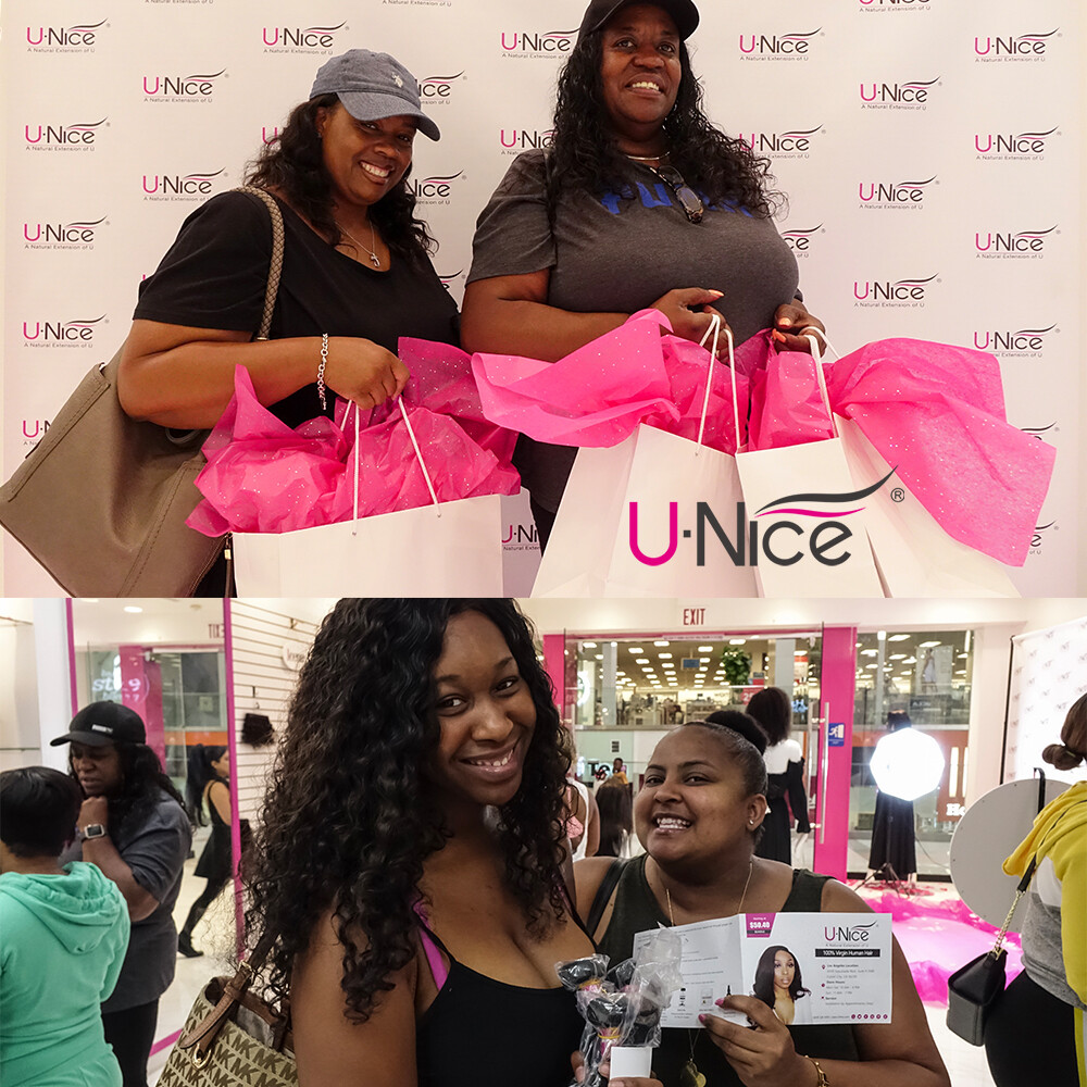 UNice Brazilian Deep Curly Wave 3 Bundles Human Hair Weave Virgin Hair Extension