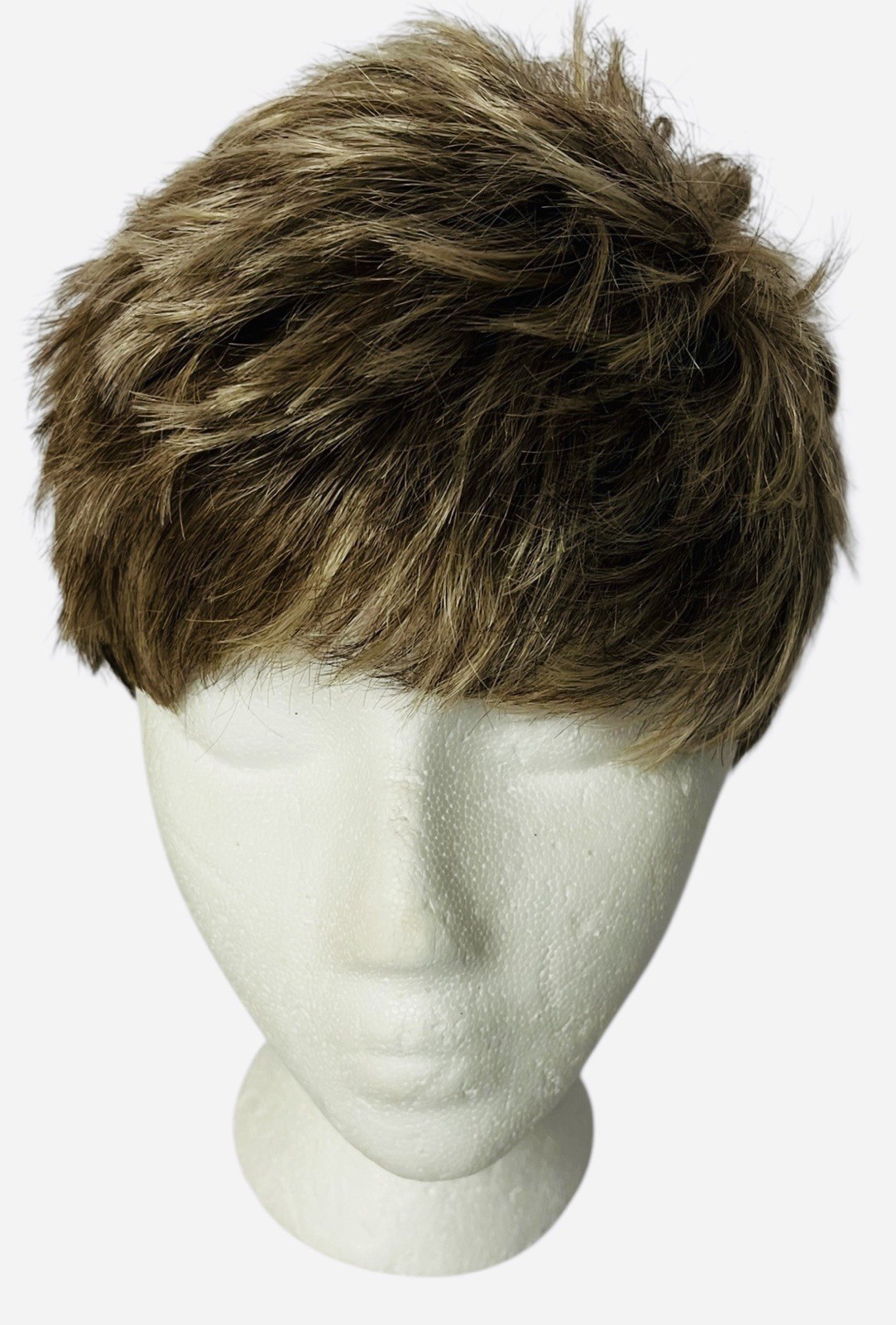 Eva Gabor Zest Average Wig Short Layers G13+ Cappuccino Mist Color Pixie -NEW