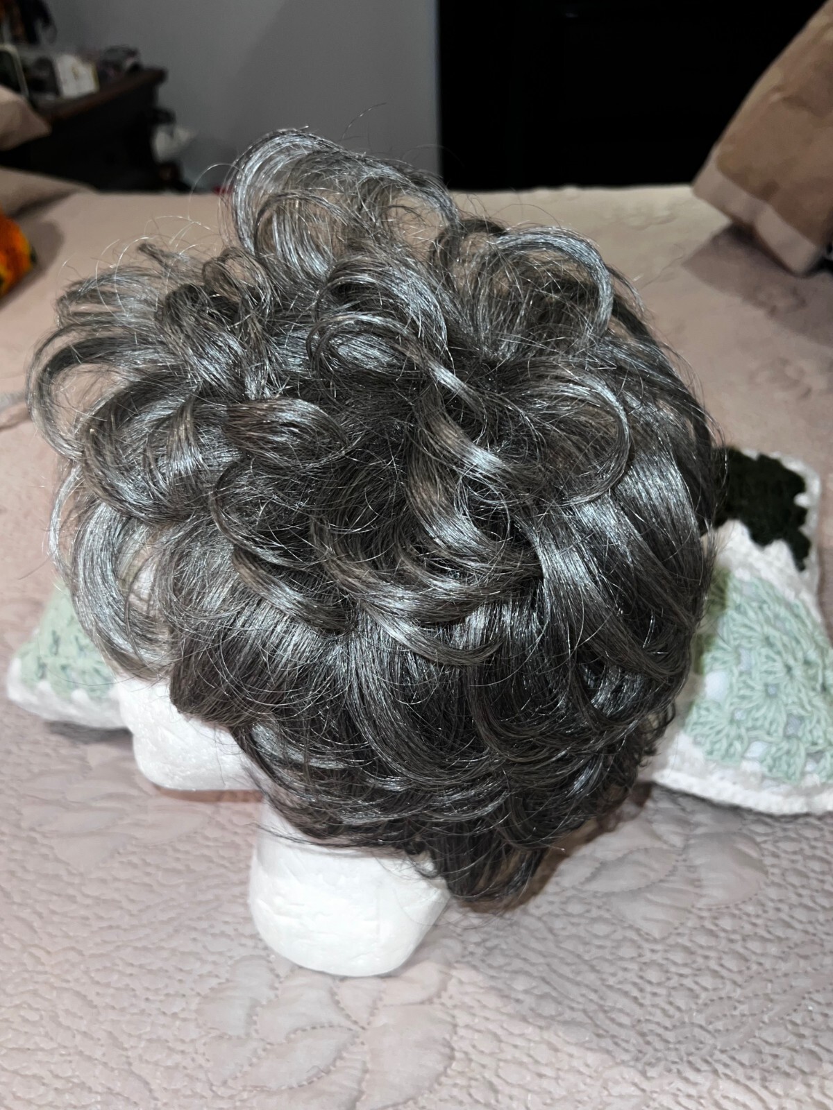 Foxy Silver Synthetic Hair Full Wig