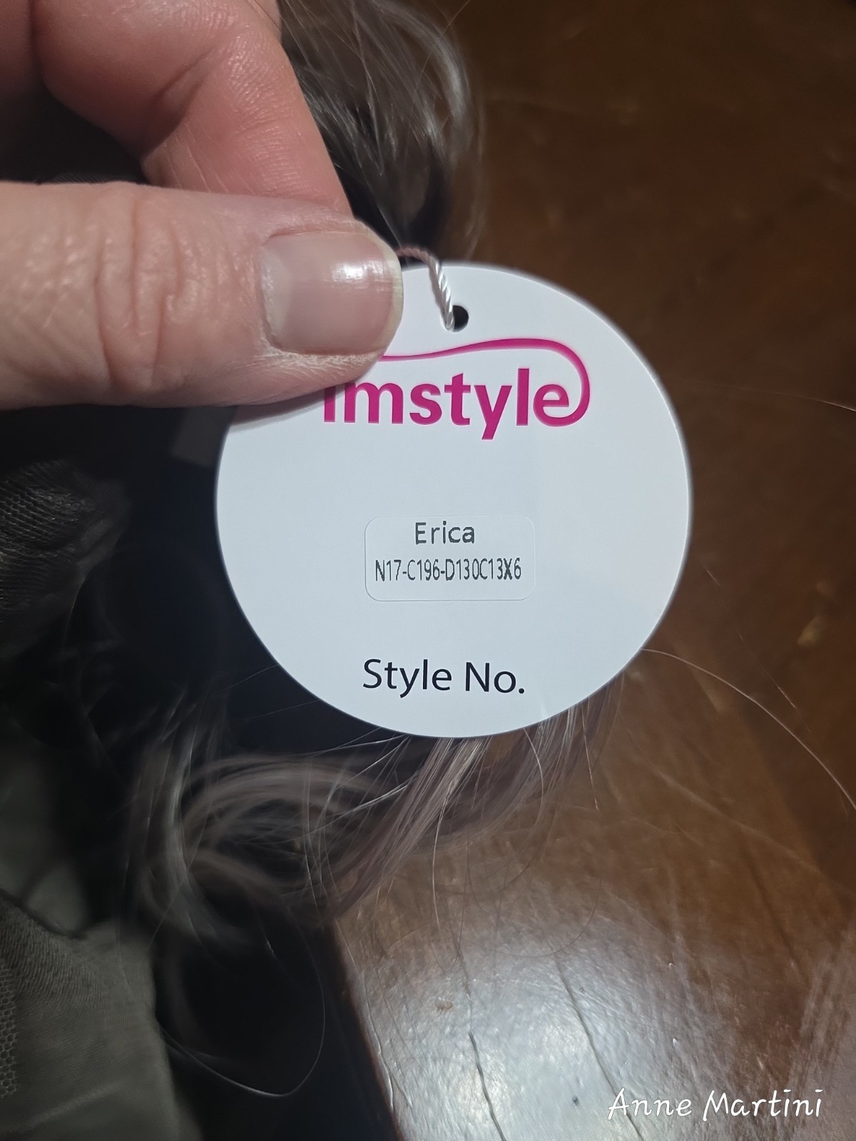 IMSTYLE ERICA Women’s Lace Front Synthetic Wavy Wig Ash Blonde 11-20in