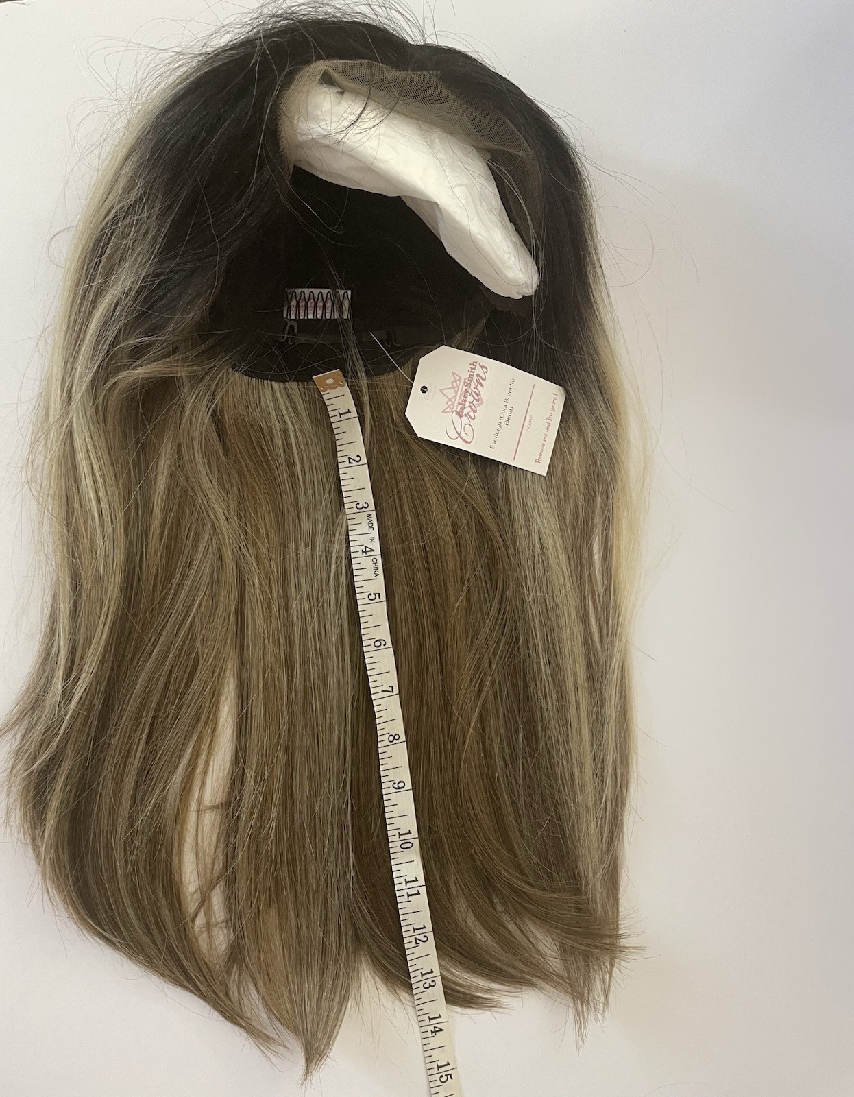 Chelsey Smith Crowns Everleigh Cool Brunette Blend Standard Cap Wig