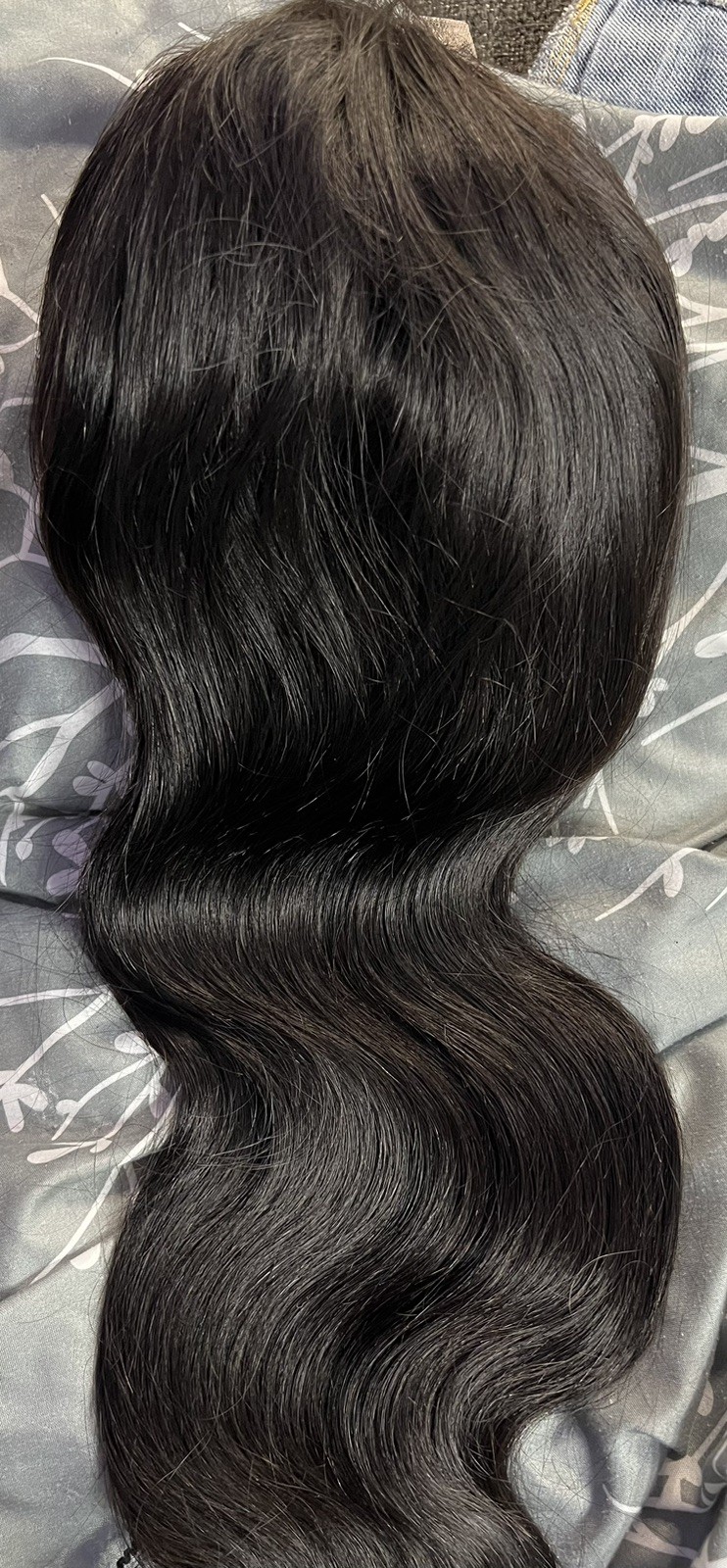 26 in 13×4 HD Full Lace Frontal Wig 220% Density Body Wave Pre Plucked Baby Hair