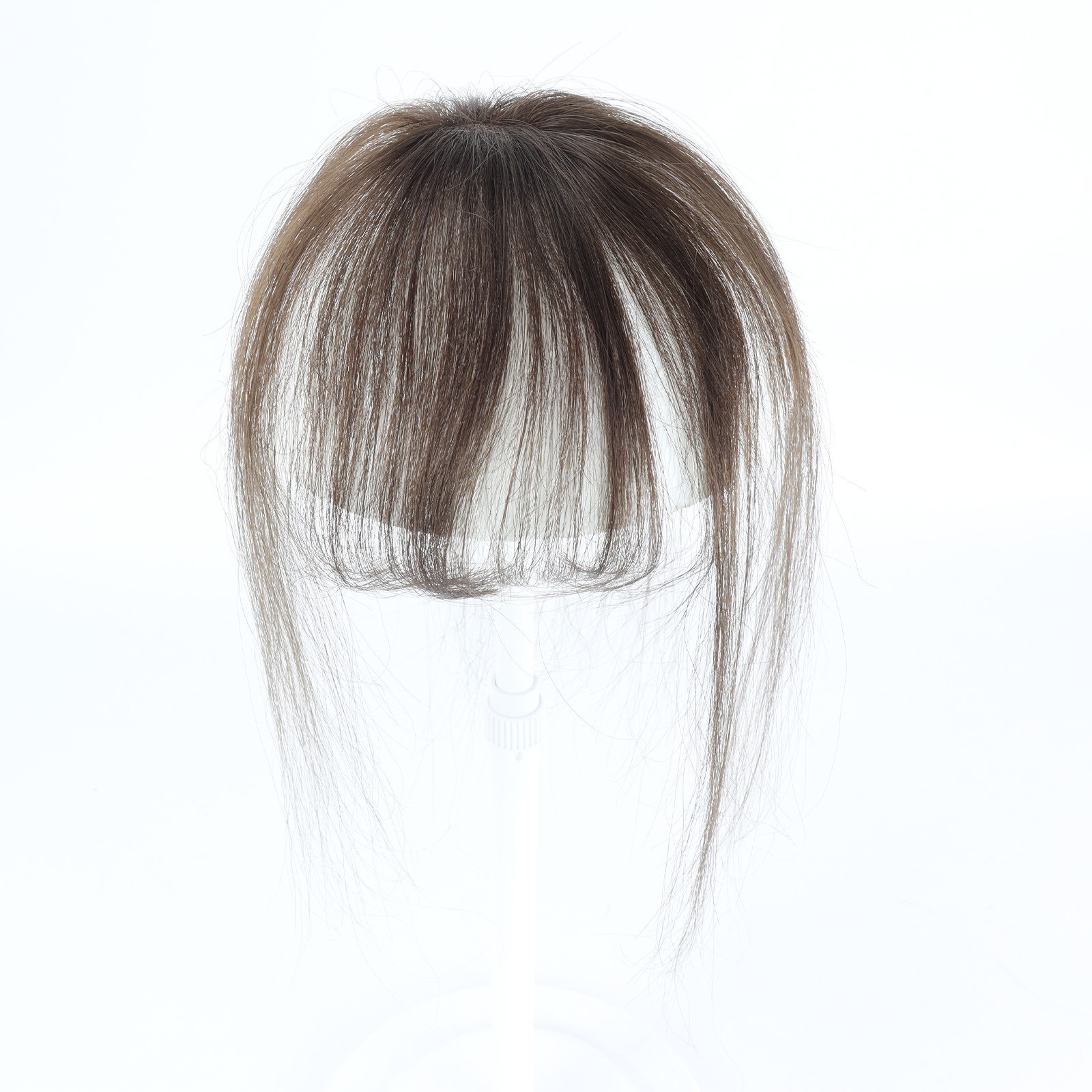 Short Hair Toppers For Women Natural Human Hair Extensions Mono Base Toupe