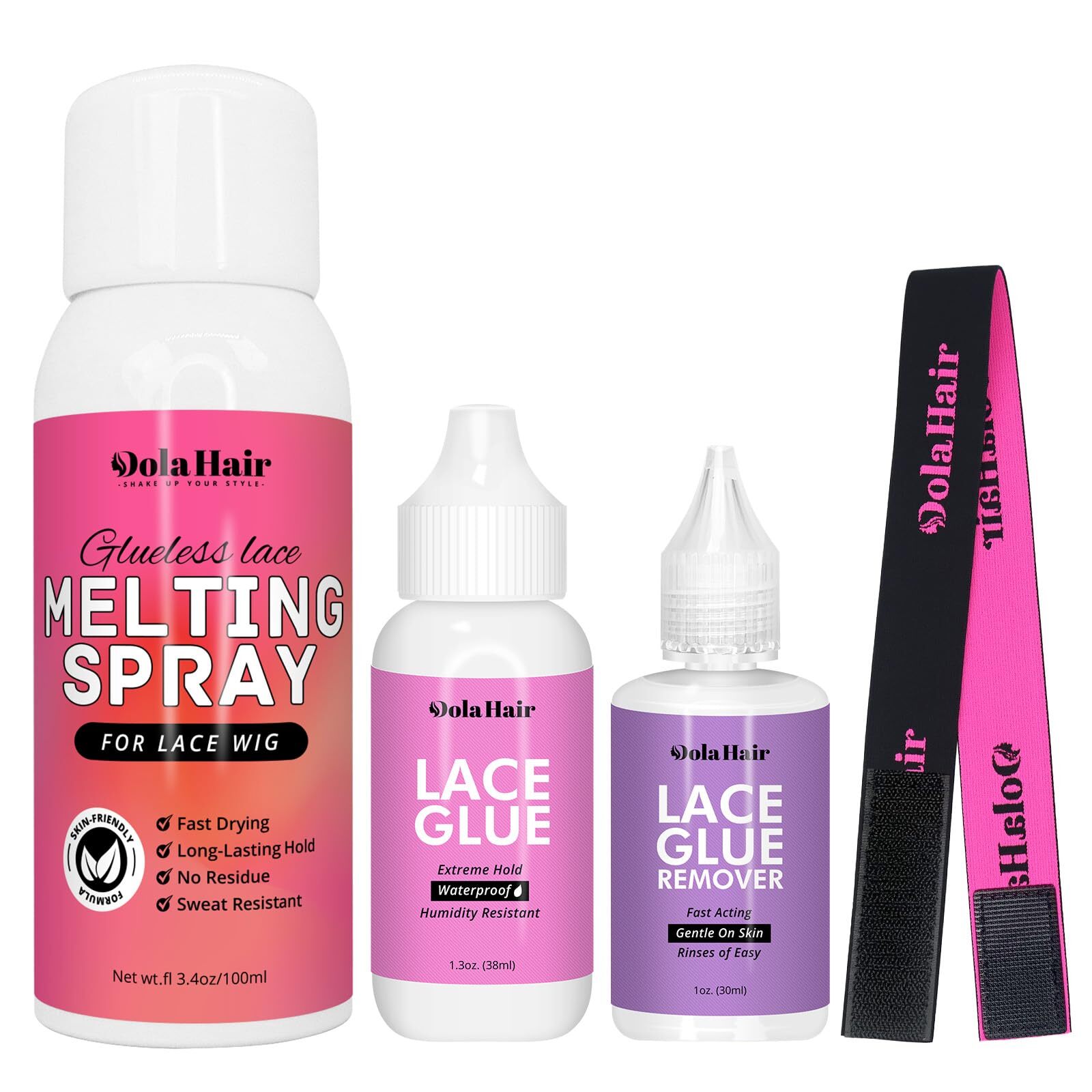 Wig Glue Spray for Front Lace Wig Lace Melting Spray for Wigs Melting Spray L…