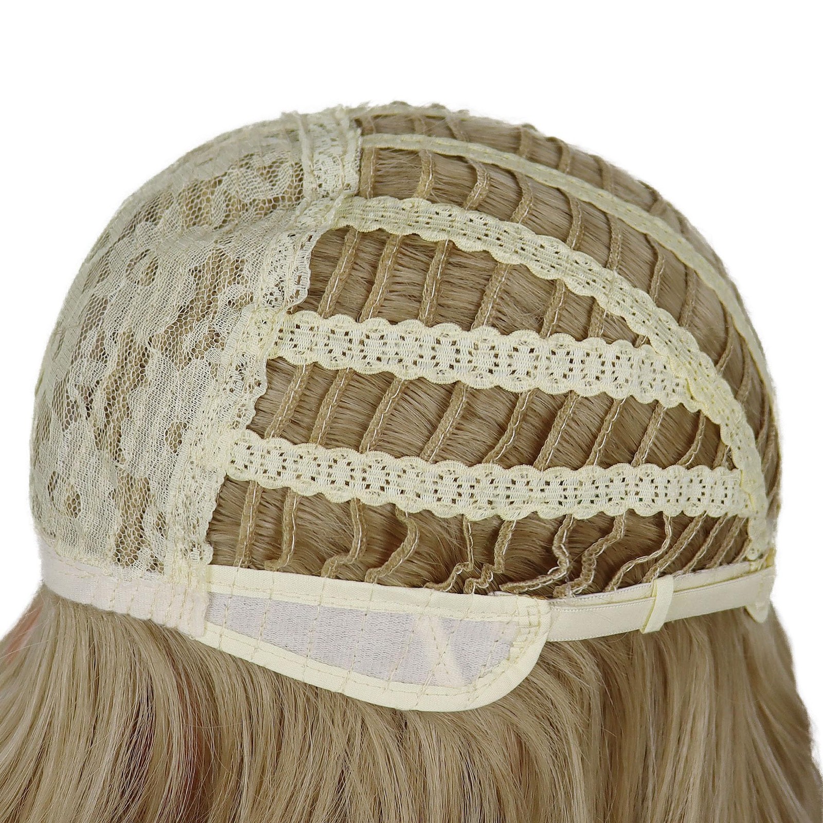 24 Inch Long Blonde Wig With Bangs 24 Inch Long Wavy Wig For Women Bouncy And…