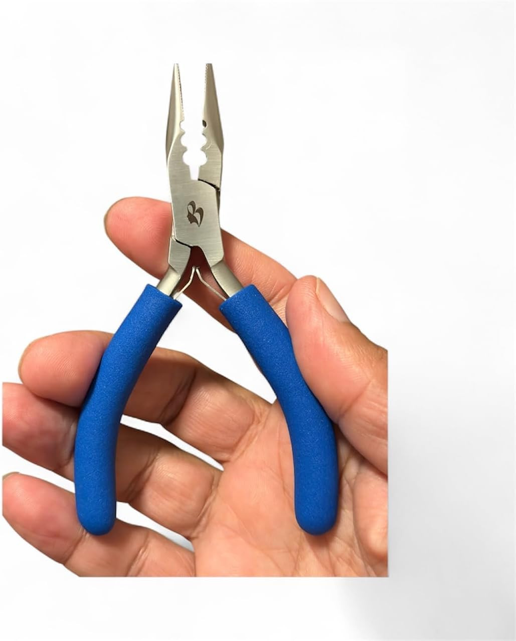 Hair Extension Fusion Pliers 5 Inch 3 Hole 4Mm 3Mm 2Mm Micro Nano Ring Bead Clos