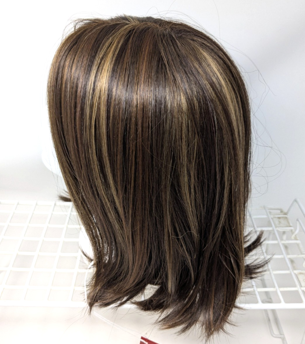 Rene of Paris Layered Bob Wig Lace Front Brown Coffee Latte Alexander Couture