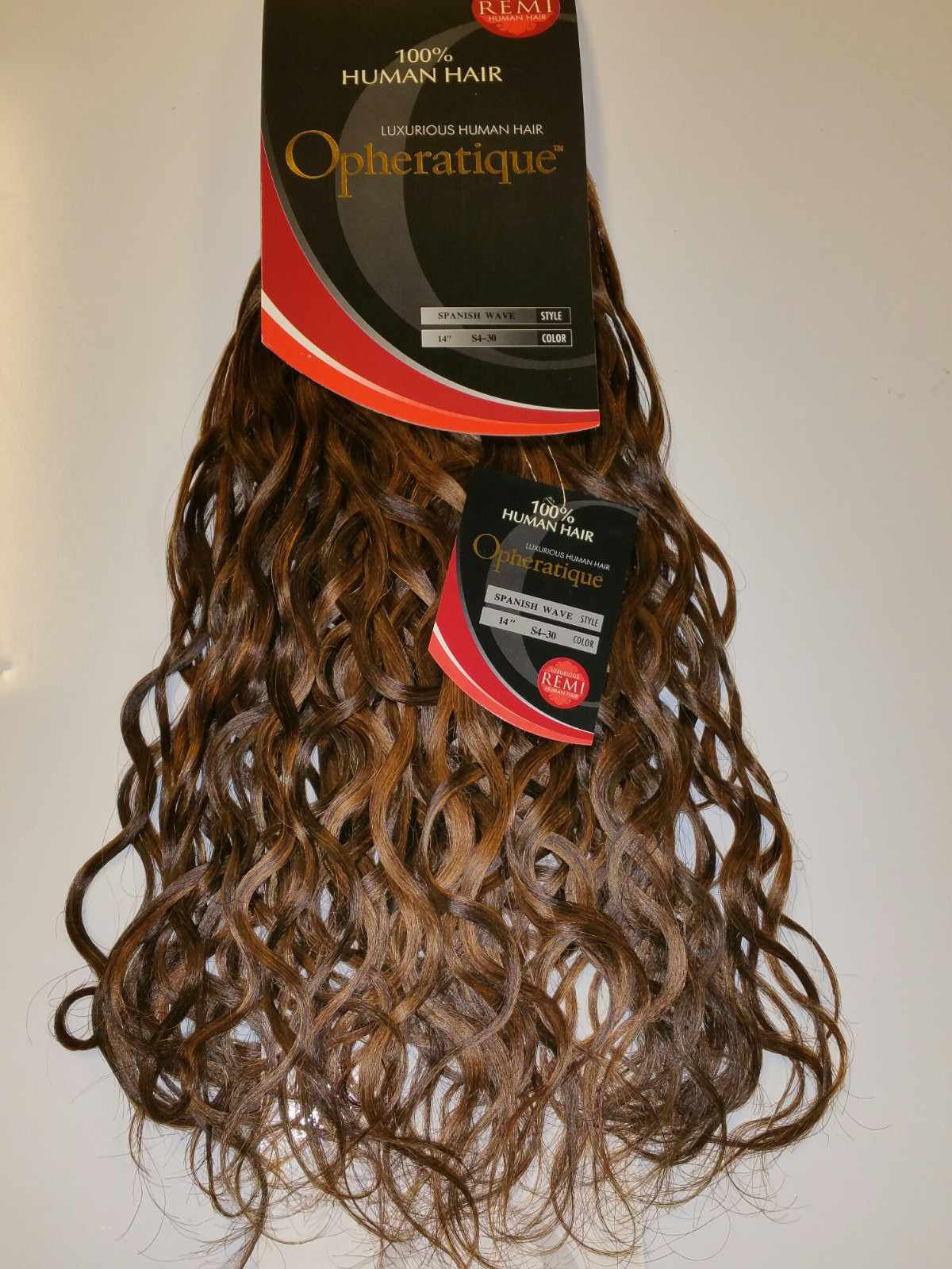 Opheratique 100% Remi Human Hair for Weaving SPANISH WAVE