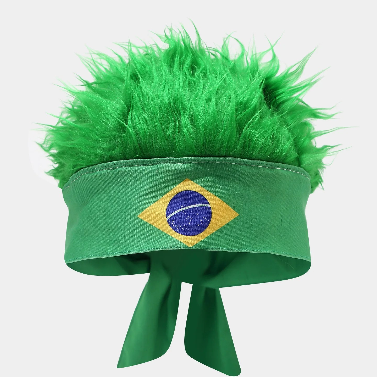 FIFA World Cup Funny Wig Headband Country Flag Soccer Fan Hat Party Costume Cap