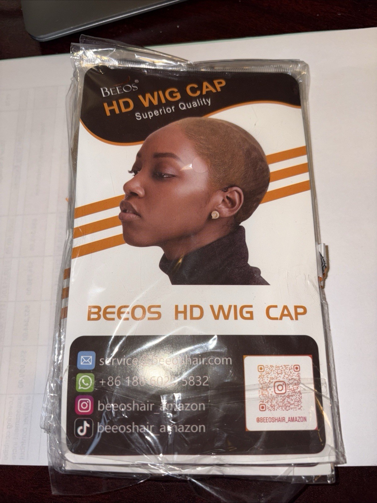 LOT – 5 BEEOS HD Wig Cap Packages (10 Caps) Superior Quality Ultra Stretch Thin