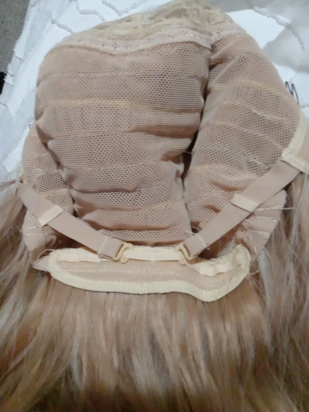 19 Inch Heat Resistant Honey Blonde Wig, New