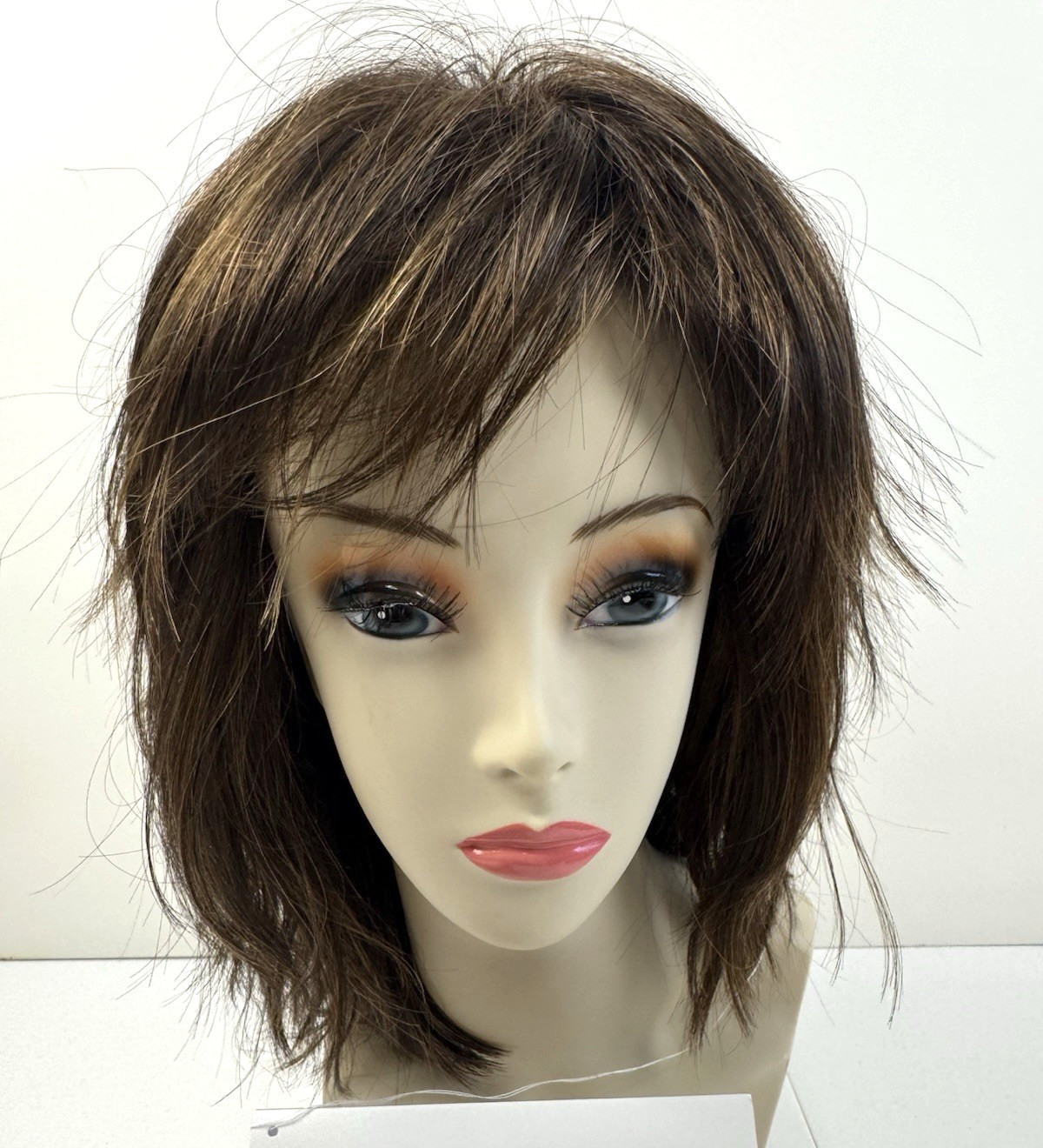 Jones Wig by Estetica in R6/28F Chestnut Brown with Red Frost – Casual Style NEW