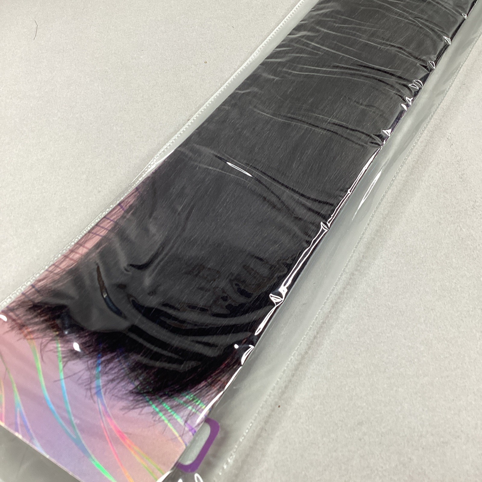 20″ Flow #1B Off Black Yaki Straight 100% Human Hair Extensions