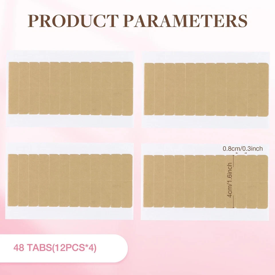 Goo Goo Hair Extension Double Sided Adhesive Replacement Tape, Profess