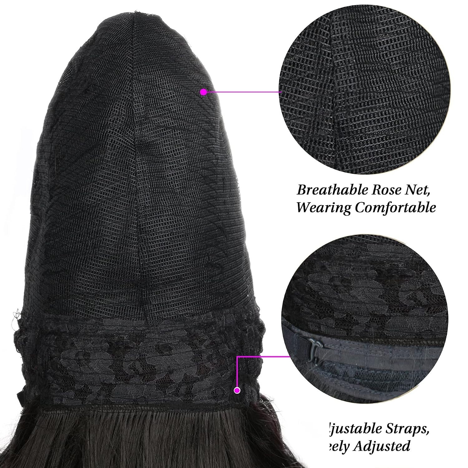 Women’s Long Heat Resistant Costume Wig